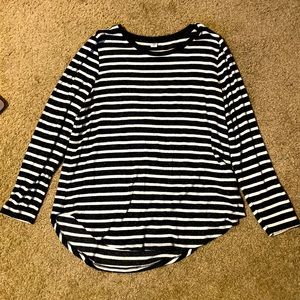 Stripped long sleeve